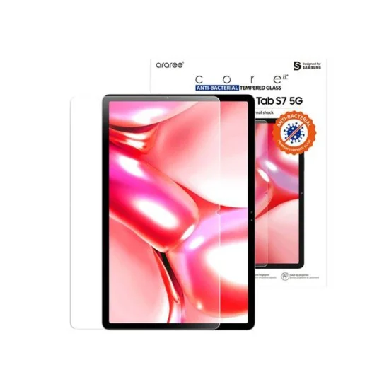 Araree Sub Core Anti Bacterial Tempered Glass For Samsung Galaxy Tab S7 - Clear